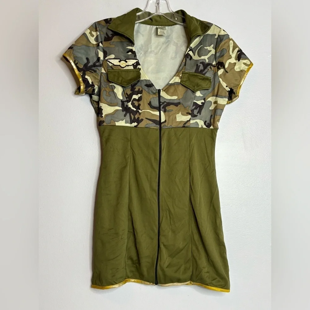 CAMOUFLAGE DRESS (HALLOWEEN COSTUME) - Picture 1 of 7
